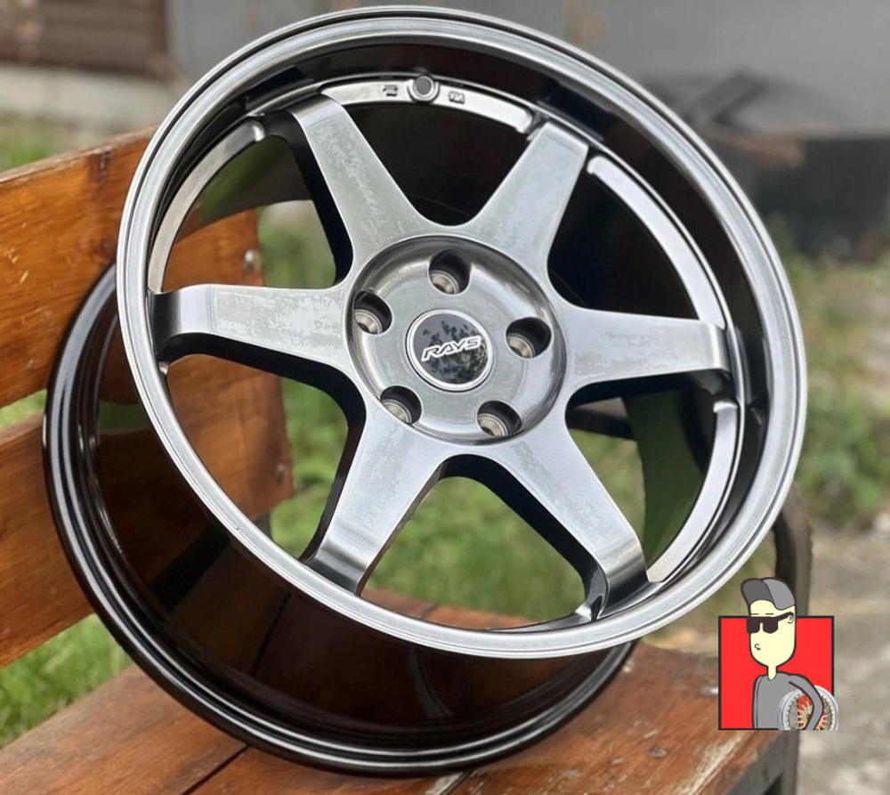 Комплект дисков Rays TE37 KS090 17x8.5 et30 5x100