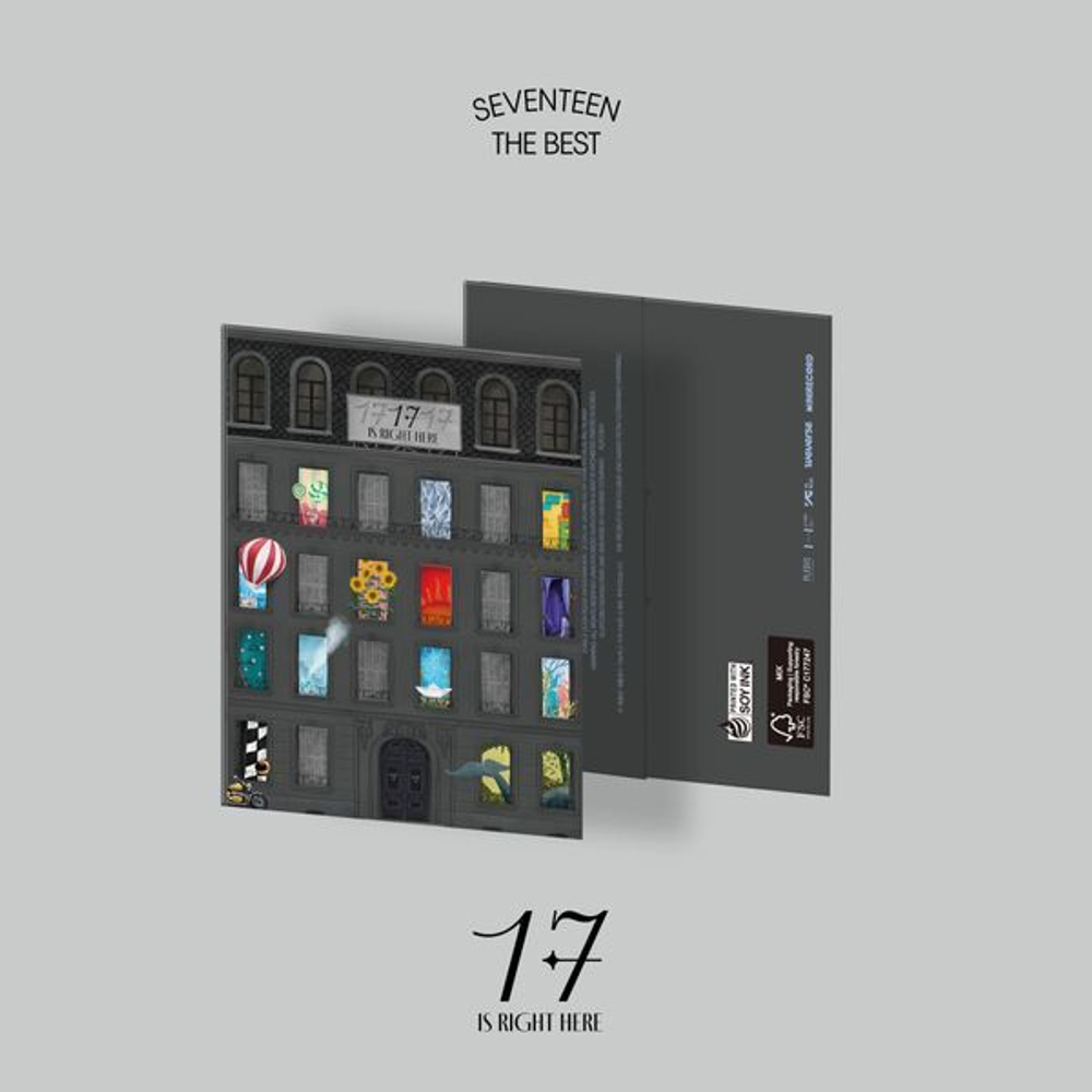 Альбом SEVENTEEN - BEST ALBUM [17 IS RIGHT HERE] (Weverse Ver.)