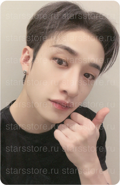 Фотокарта Bang Chan Stray Kids 5-STAR (MY MUSIC TASTE) VIDEO CALL EVENT