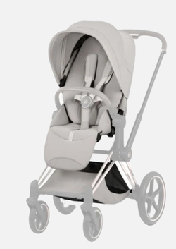 Коляска Cybex Priam V Style Chrome Brown 2 в 1 City Grey