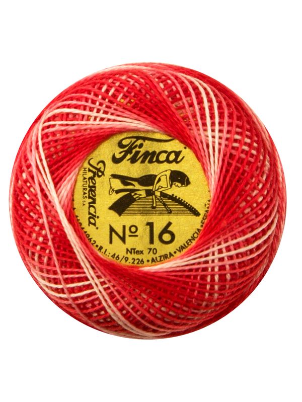 Мулине Finca №16 Perle (Жемчужное), цв. мультиколор 9395 / 1 мот. х 71 метр