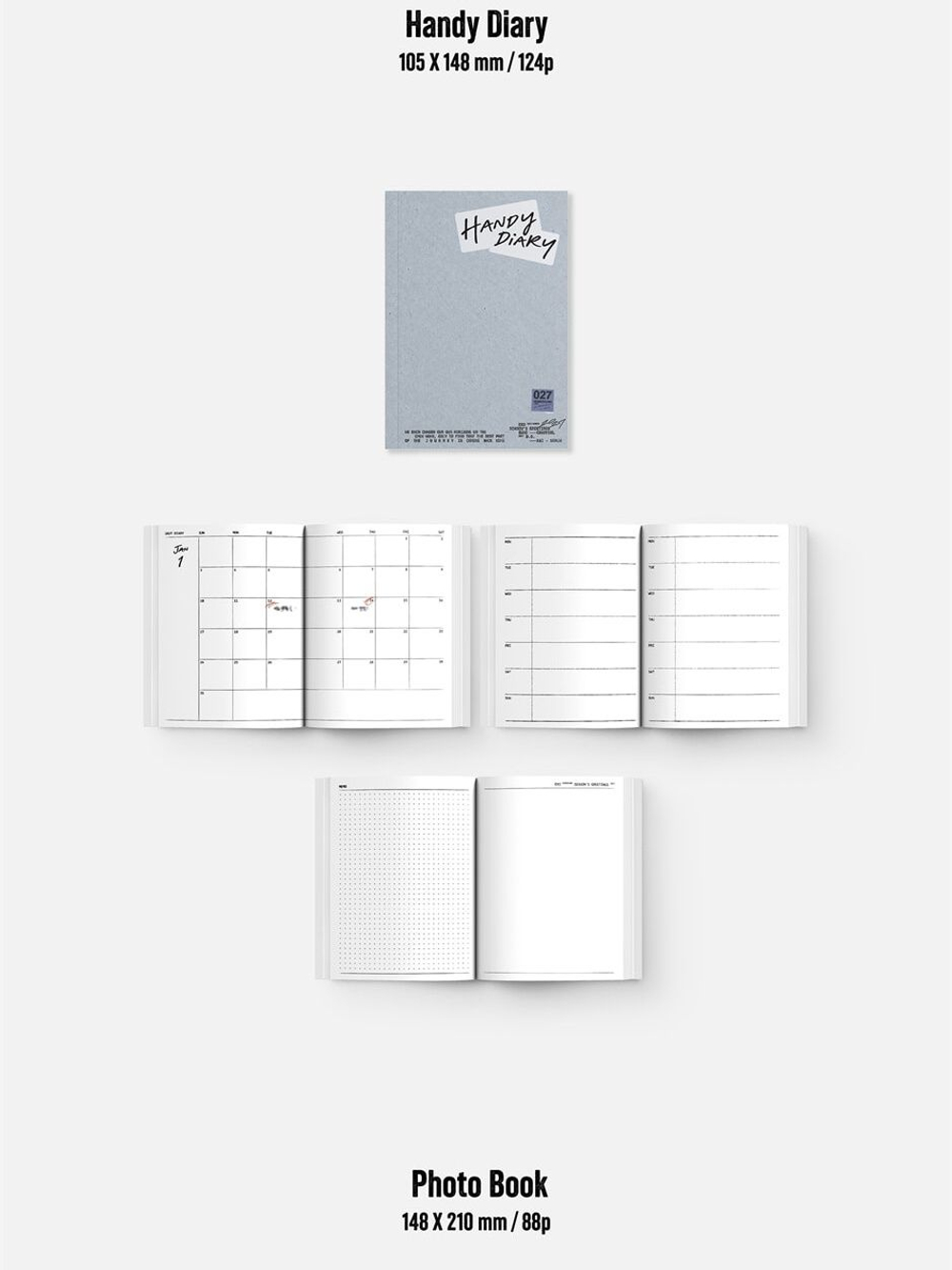 (ПРЕДЗАКАЗ) товары EXO - HOME BOUND 2027 SEASON'S GTEETINGS Kit Version