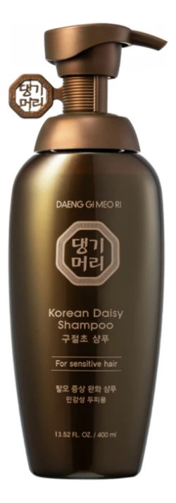 Daeng Gi Meo Ri Korean Daisy Shampoo For Sensitive Hair оздоравливающий шампунь для чувствительной кожи готовы против выпадения