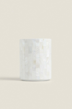 ZARA HOME СТАКАН ДЛЯ ВАННОЙ С ЭФФЕКТОМ ПЕРЛАМУТРА