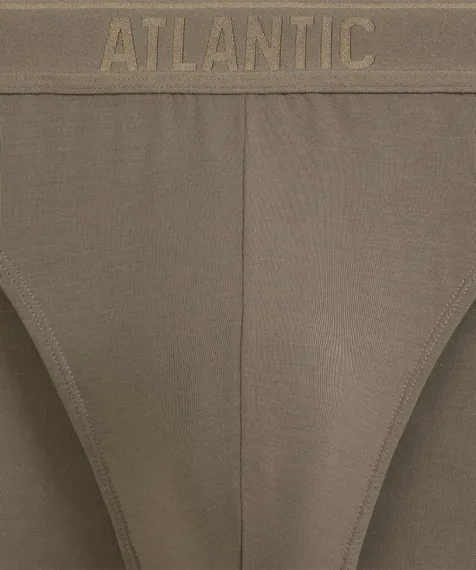 Мужские трусы (1шт) спорт Atlantic MP-1590, микромодал, темно-серый