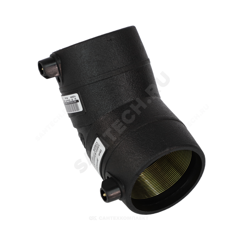 Отвод электросварной ПЭ100 Дн 63х45гр Ру16 SDR11 SMART JOINT EFL463A