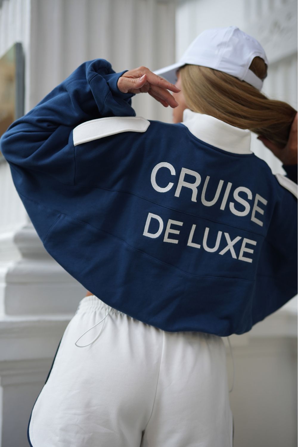 Бомбер «Cruise de Luxe» синий