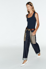 ТОП ИЗ ПОЛИАМИДА С ШИРОКИМИ БРЕТЕЛЯМИ — ZARA
