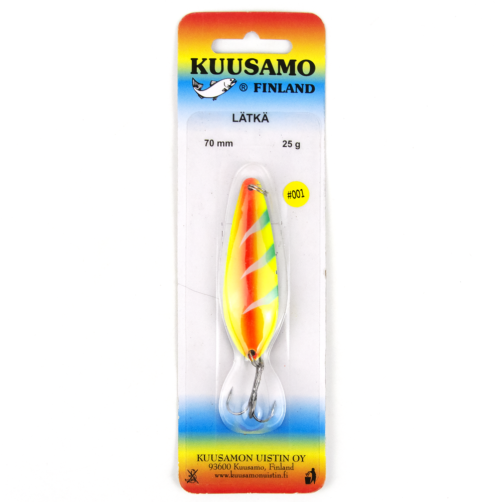 Блесна колеблющаяся Columbia Kuusamo (70мм, 25гр)