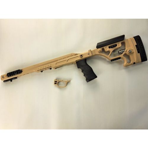 Ложа M12Б (TAN) Бежевый на Blaser R8 Hunter, CNC Guns Custom