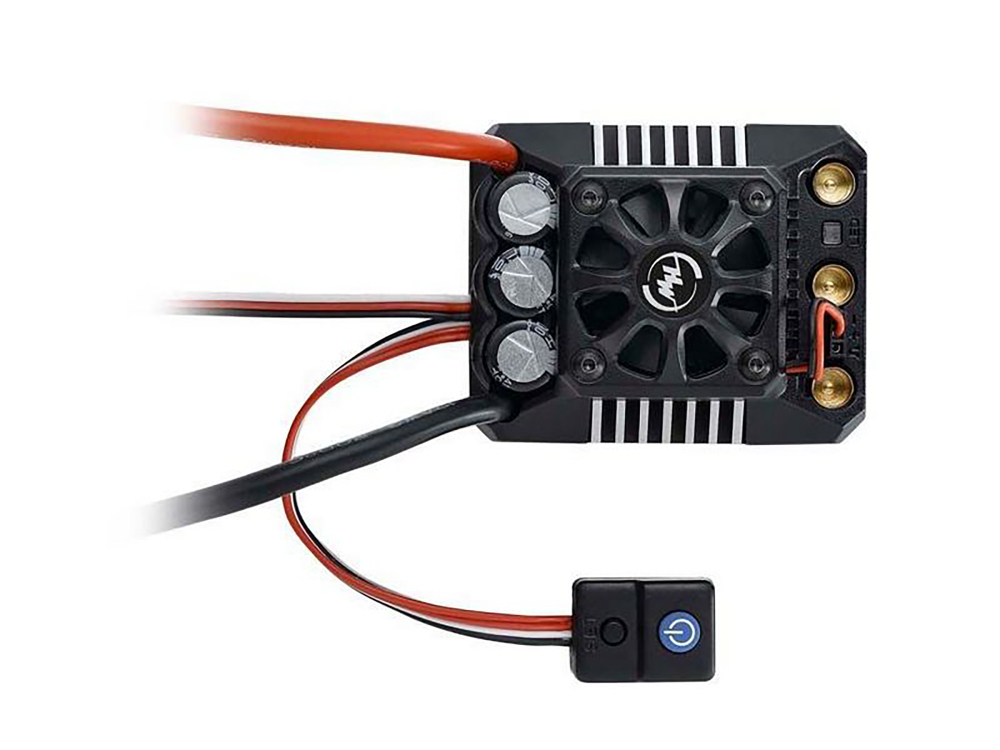 Бесколлекторная бессенсорная система Hobbywing COMBO-MAX6-5687/1100KV (160A, 1/6) влагозащита