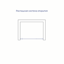 Душевая дверь RGW PA-008 (Прозрачное, 700)