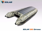 Лодка надувная моторная solar-380 к (оптима)