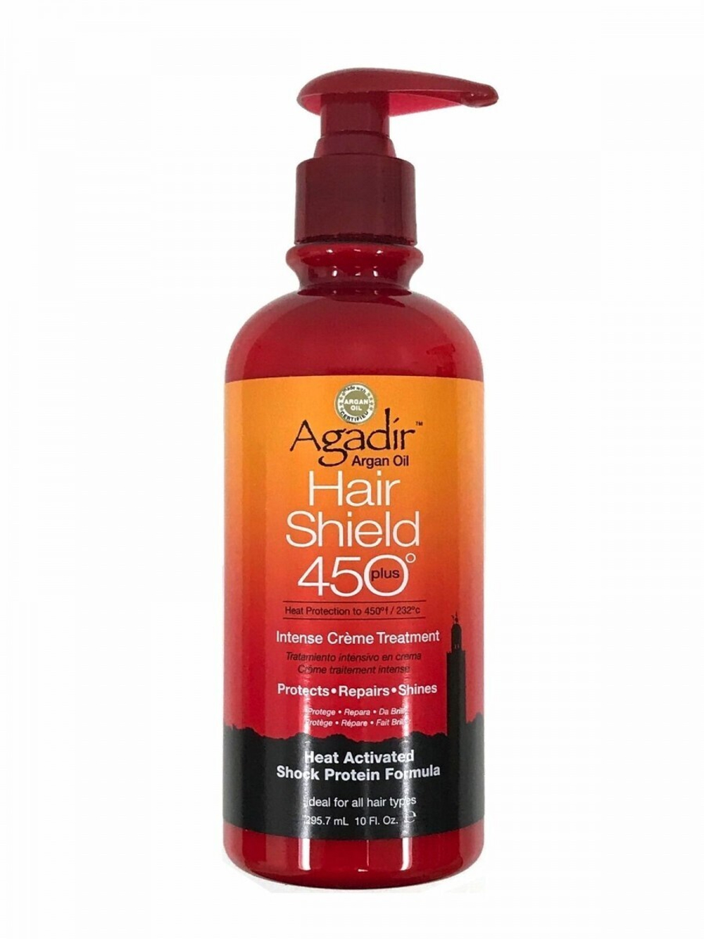 Термозащитный интенсивный крем Agadir Hair Shield 450 Intense Crème Treatment 295ml