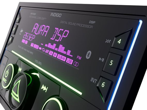 AURA INDIGO-847DSP 4RCA 2DIN