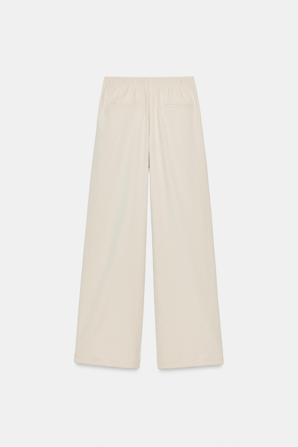 ШИРОКИЕ БРЮКИ С ЭЛАСТИЧНЫМ ПОЯСОМ — ZARA