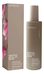 AMIJOLI Успокаивающая мицеллярная вода для снятия макияжа-Soothing Micellar Water Calming Magnolia , с экстрактом магнолии 150мл