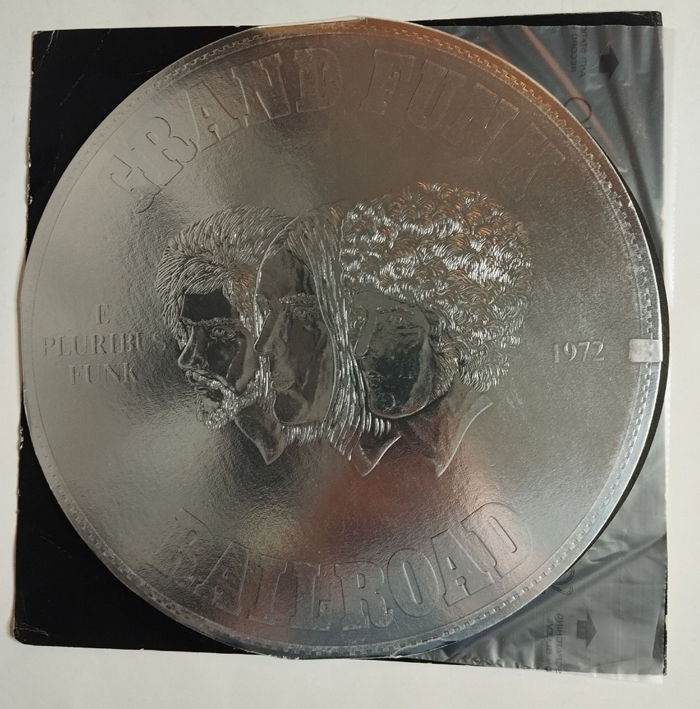 Винтажная виниловая пластинка LP Grand Funk Railroad E Pluribus Funk (Japan 1971)