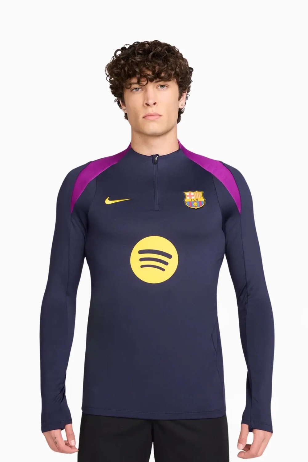 Кофта Nike FC Barcelona 25/26 Strike - фиолетовый