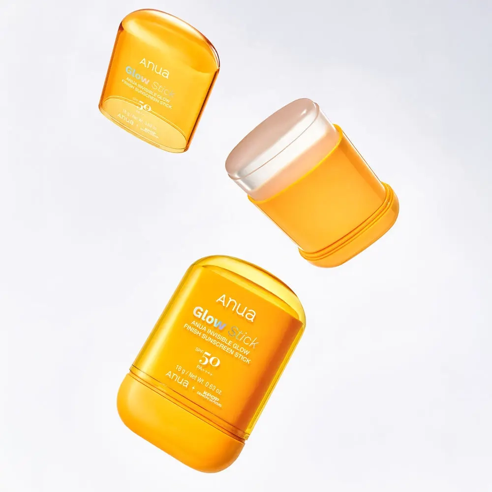 Стик солнцезащитный Anua Invisible Glow Finish Sunscreen Stick SPF50+ 18г