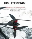 Пропеллер нейлоновый C9.5*5*3 трёхлопастной Cinelifter T-Motor (пара)