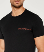 Футболка 2шт. Emporio Armani - черный(111267 4F717)