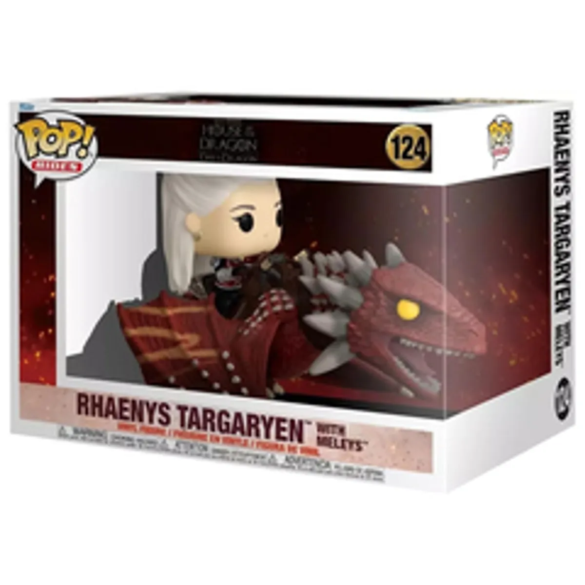 Funko POP! House of the Dragon: Rhaenys Targaryen with Meleys (124)