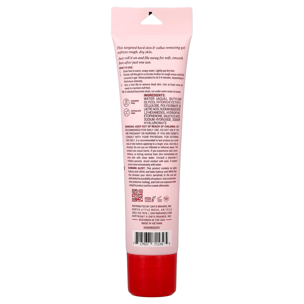 Onyx Professional, Callus Care, гель для удаления мозолей и мозолей, 103 мл (3,5 жидк. унции)