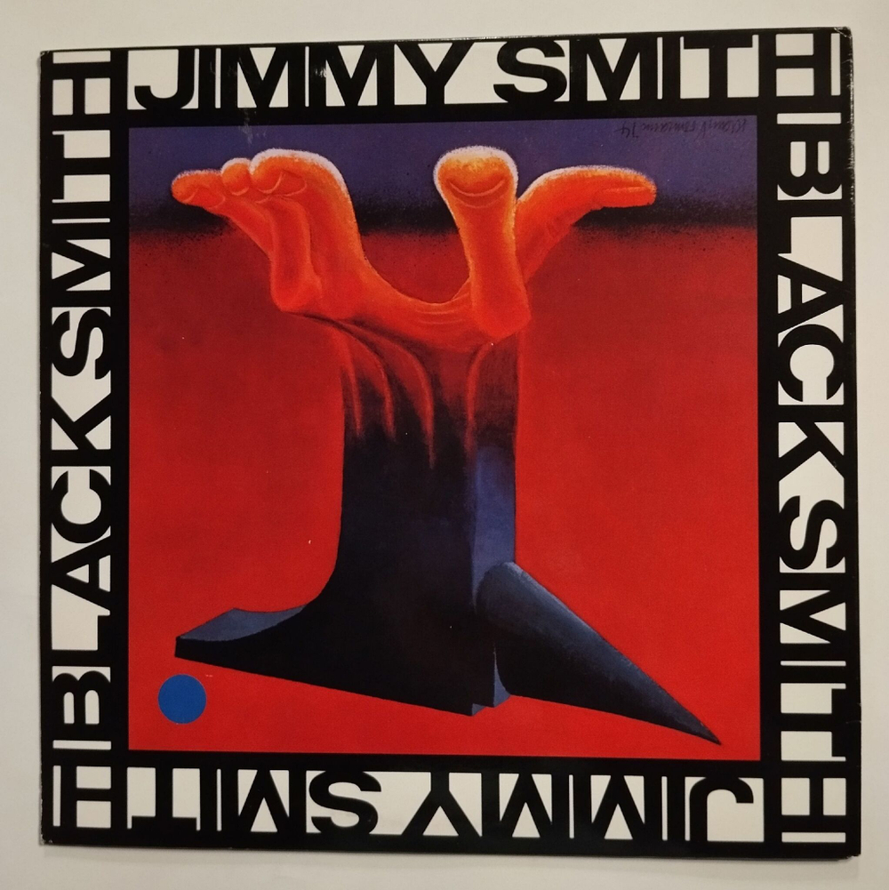 Винтажная виниловая пластинка LP Jimmy Smith Black Smith (USA 1974)