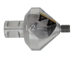 Зенковка Karnasch 90° со сменными пластинами и цапфами, Weldon 19, арт. 20.1786-045
