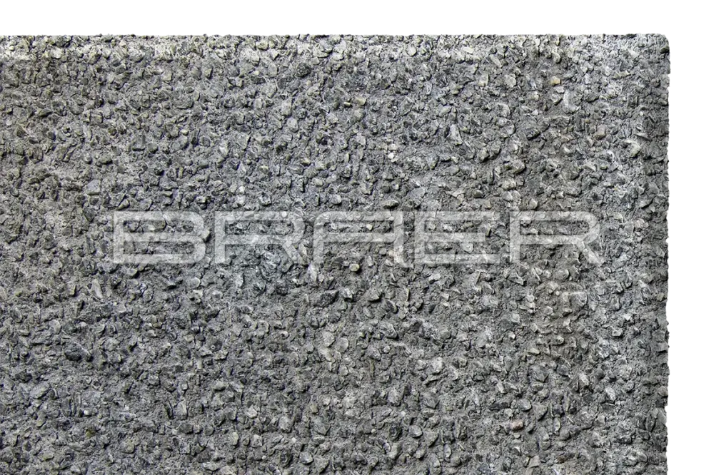 Тротуарная плитка Braer Лувр, Гранит на сером, 200х200 мм, 60 мм