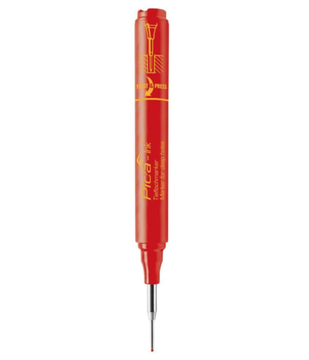 Строительный маркер для глубоких отверстий Pica-Ink (Красный) PICA-MARKER 150/40/SB