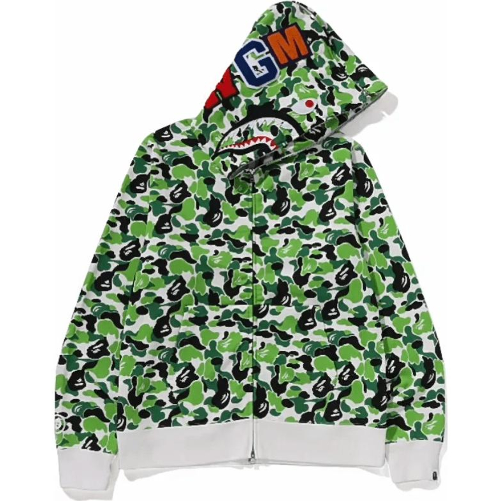A Bathing Ape Store Chengdu Separate Shark Full Zip Худи