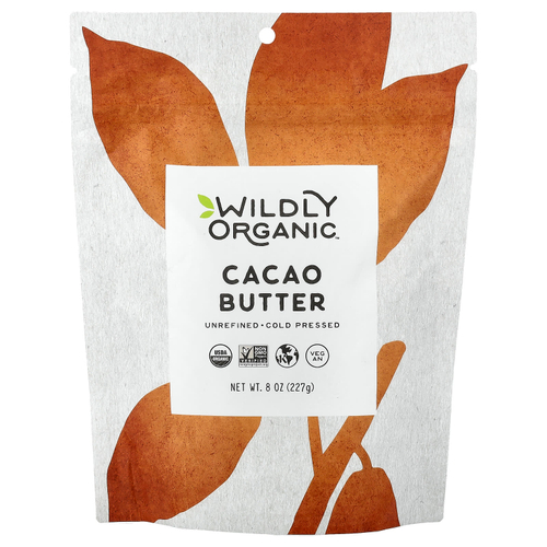 Wildly Organic, Какао-масло, 227 г (8 унций)