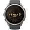 Часы Garmin Fenix 9 Pro 51 мм AMOLED Titanium Graphite / Black (010-04337-26)