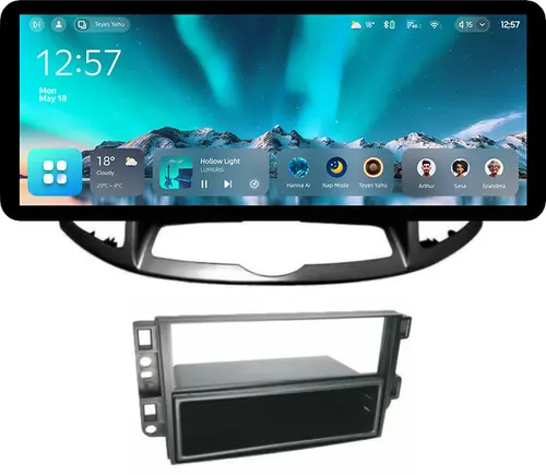 Магнитола для Chevrolet Captiva 2011-2015 (перенос БК вниз) - Teyes CC4 монитор 12.3" 2K QLED + рамка 9, Android 14, Быстрейшая, Snapdragon 680, DSP, CarPlay, 4G SIM-слот