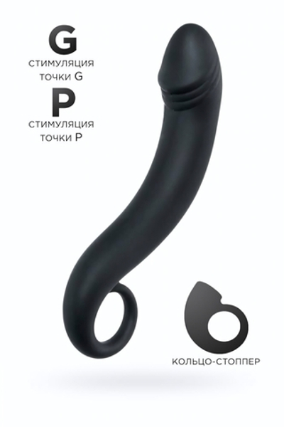 Анальный стимулятор Popo Pleasure Dorado черный 18 см