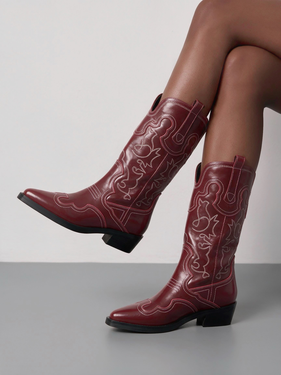 western merlot boots