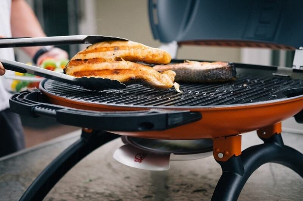 Газовый гриль O-GRILL 800T orange + адаптер А