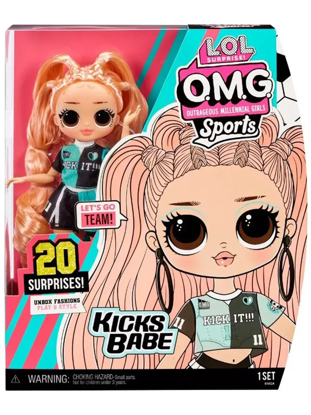 Кукла Лол Омг Lol OMG Sports Kicks Babe оригинал