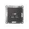 Розетка с USB A+A Systeme Electric AtlasDesign Базальт ATN001433
