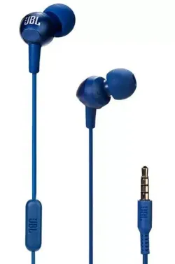 Наушники JBL C200SI Blue, внутриканальные