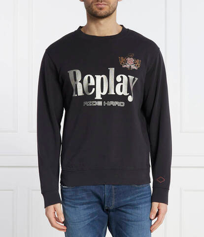 Худи Replay - графитовый (M6823 .000.23650PW)