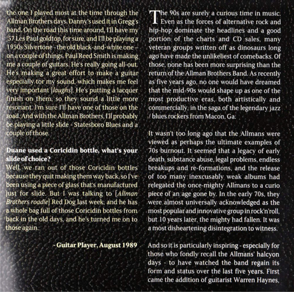 The Allman Brothers Band / Broadcast Collection 1979 - 1994 (8CD)