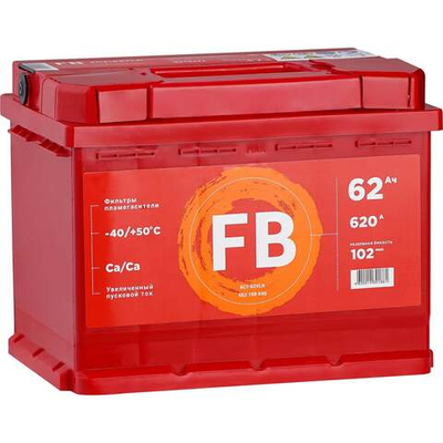 FB 6 СТ  62 А/ч (0) (LR)
