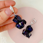 Серьги Ирисы