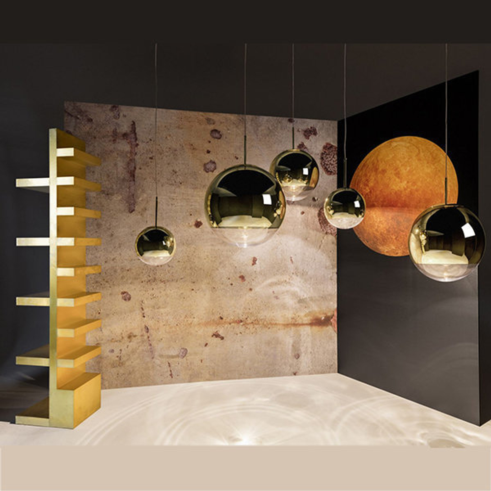 люстра TOM DIXON  MIRROR BALL GOLD ( 30 cm )