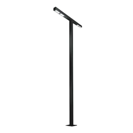 Опора OXOR-STER-T-2000x100x100-L4000-100W Warm3000 (BK, 230V) IP65 (Arlight, -)