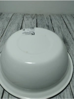 Миска 1л белая Без деколи  40304-072