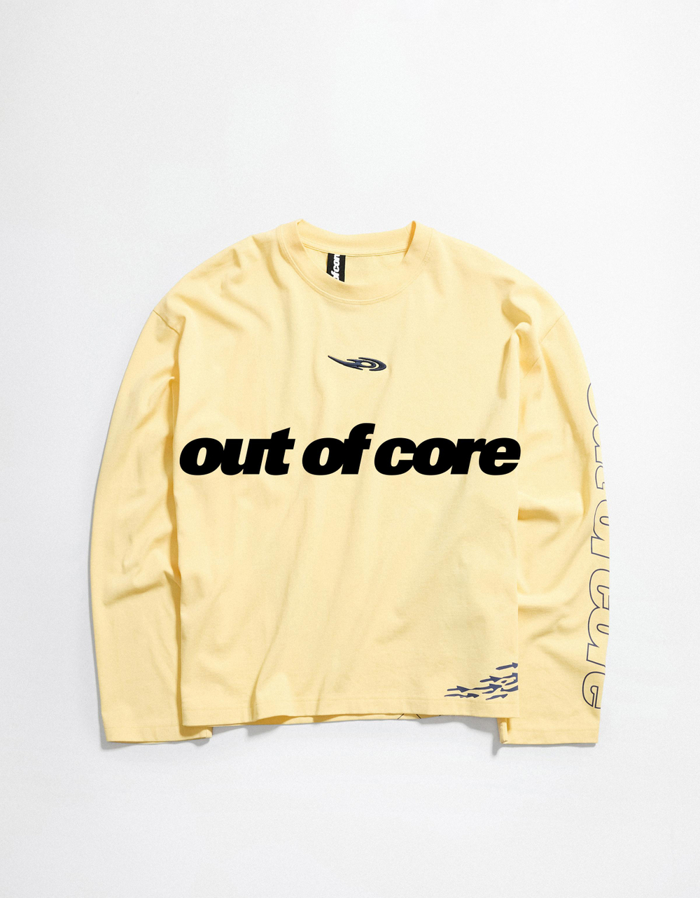 Женский лонгслив свободного кроя OUT OF CORE - BERSHKA